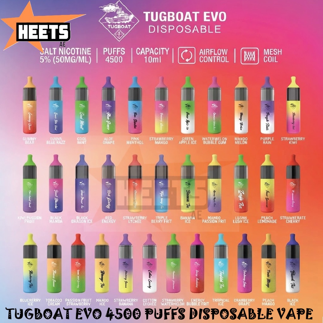 TUGBOAT EVO 4500 PUFFS