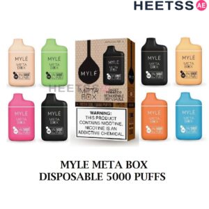 MYLE META BOX DISPOSABLE 5000 PUFFS