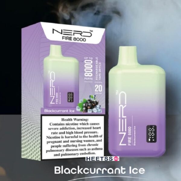 NERD-FIRE-DISPOSABLE-8000-PUFFS-BLACKCURRANT-ICE