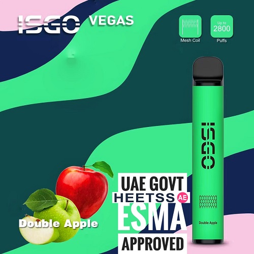 ISGO-2800-PUFFS-Double-Apple