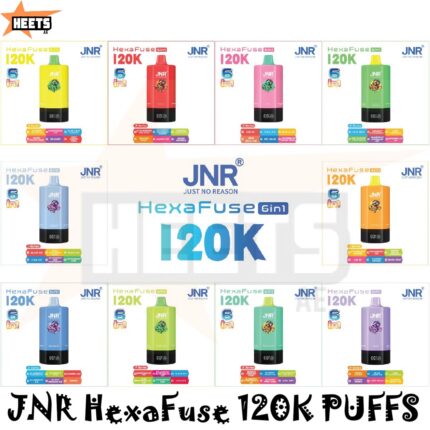 JNR HexaFuse 120K PUFFS