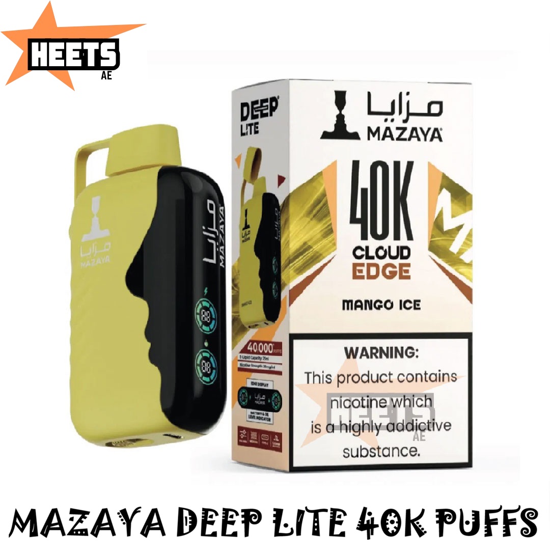 MAZAYA DEEP LITE 40K PUFFS CLOUD EDGE - Image 3